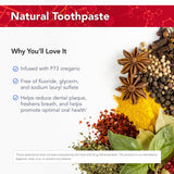 OregaSmile ingrédients naturels – soin quotidien dents et gencives