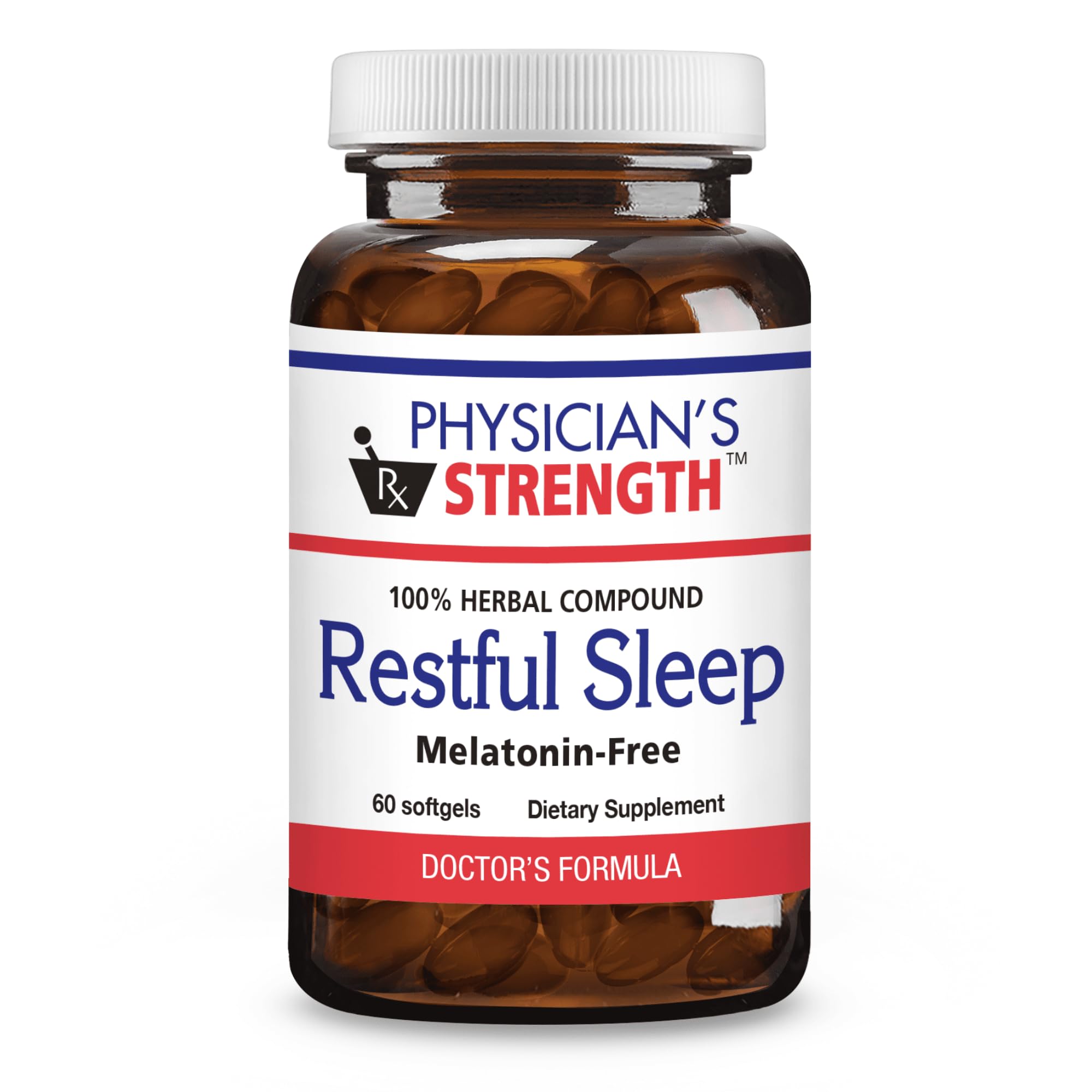 Bouteille Physician's Strength Sommeil pour un repos nocturne naturel.