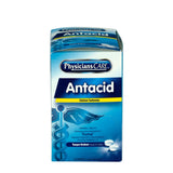 Sachets PhysiciansCare Antiacide, deux comprimés, dosage pratique pour le quotidien.