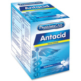 Rangement simple de PhysiciansCare Antiacide, prêt pour les déplacements nocturnes.