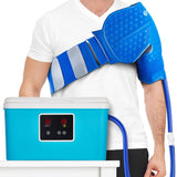 PhysioNatural système de froid avec réservoir 9 quarts pour récupération post-chirurgie.