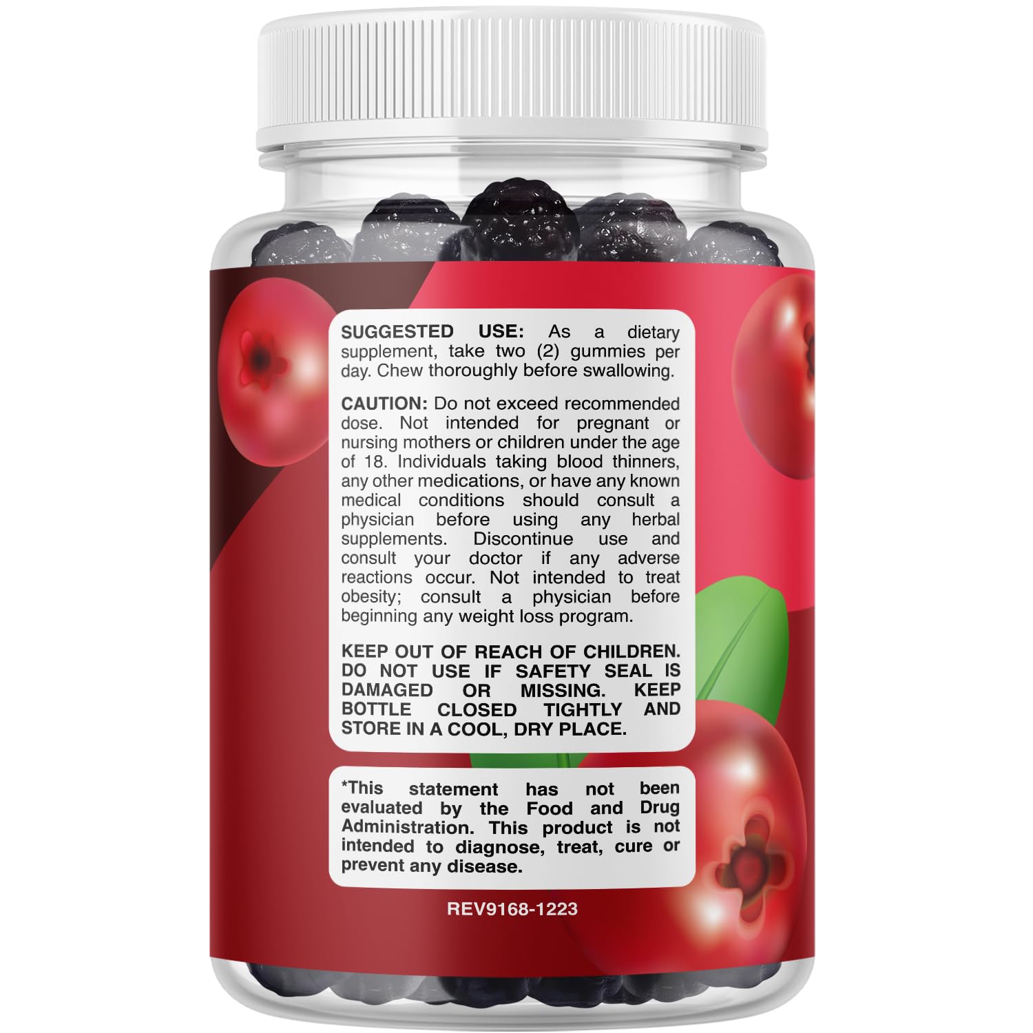 Gommes Phytoral canneberge – bouchon rouge, soutien et plaisir