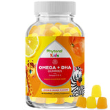 Phytoral Gommes Omega DHA pour Enfants – emballage avant, présentation pratique et naturelle