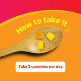 Gommes sans poisson Phytoral Kids Omega DHA pour alimentation vegan