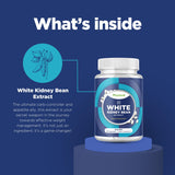 Utilisation avant repas : capsule Phytoral Haricot Blanc pour une gestion possible des glucides.