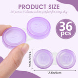 Phyyixs étui transparent pour lentilles, couleurs vives facilitant la différenciation.