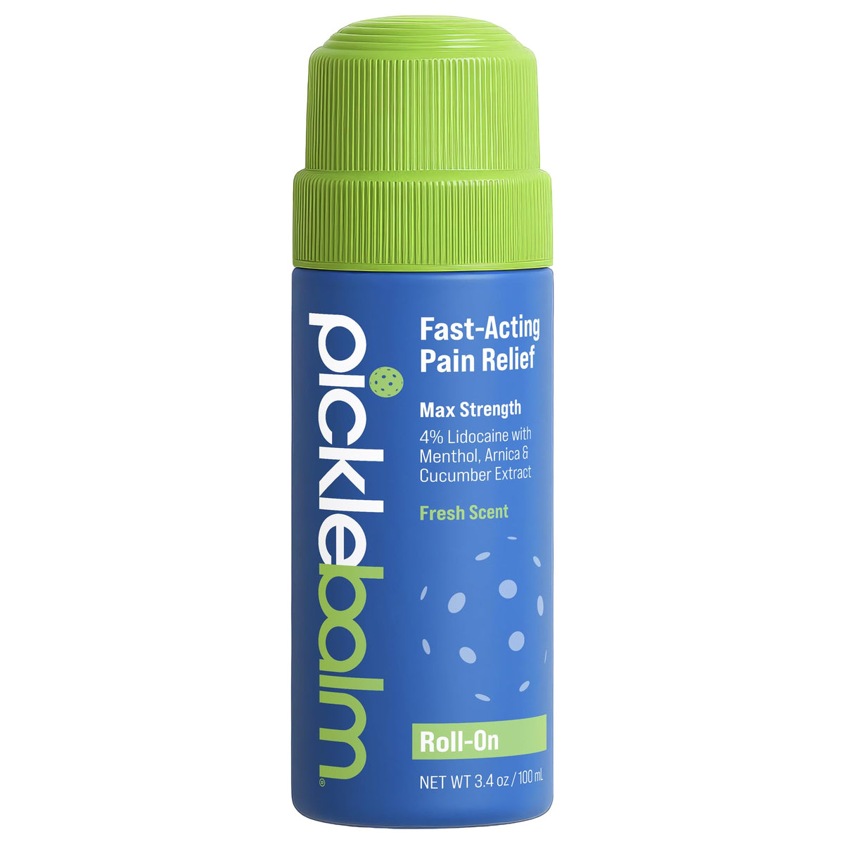 PickleBalm rouleau-applicateur sur l'épaule pendant le jeu.