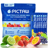 Pictaw Électrolytes Poudre Citron-Lime, stick-pack hydratation rapide pendant l’entraînement.