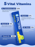 Pictaw Électrolytes Poudre Pamplemousse, stick-pack hydratation pratique après l’effort.