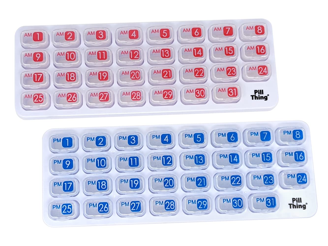 PILL THING AM/PM plateau, vue générale pour l'organisation.