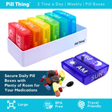 Pill Thing Code couleur jours, visualisez rapidement votre semaine.