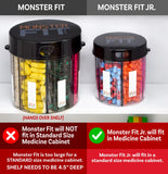 Pill Thing Dimensions 4-9pouces par 4-25pouces: taille compacte et ergonomique.