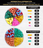 Pill Thing Monster Fit 10 — transport pratique grâce à la section inférieure détachable.