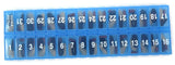 PILL THING sans BPA, construction sûre pour usage quotidien.