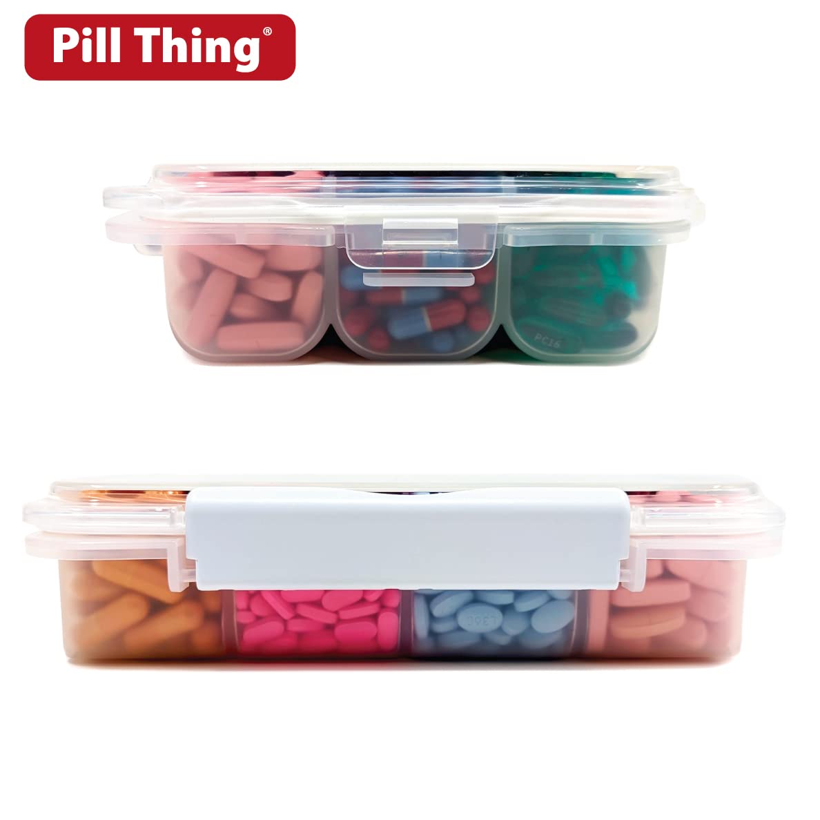 PILL THING facile à ouvrir et retirer les pilules restantes.