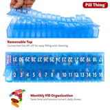 PILL THING XL, 31 jours: organisation facile des doses quotidiennes.