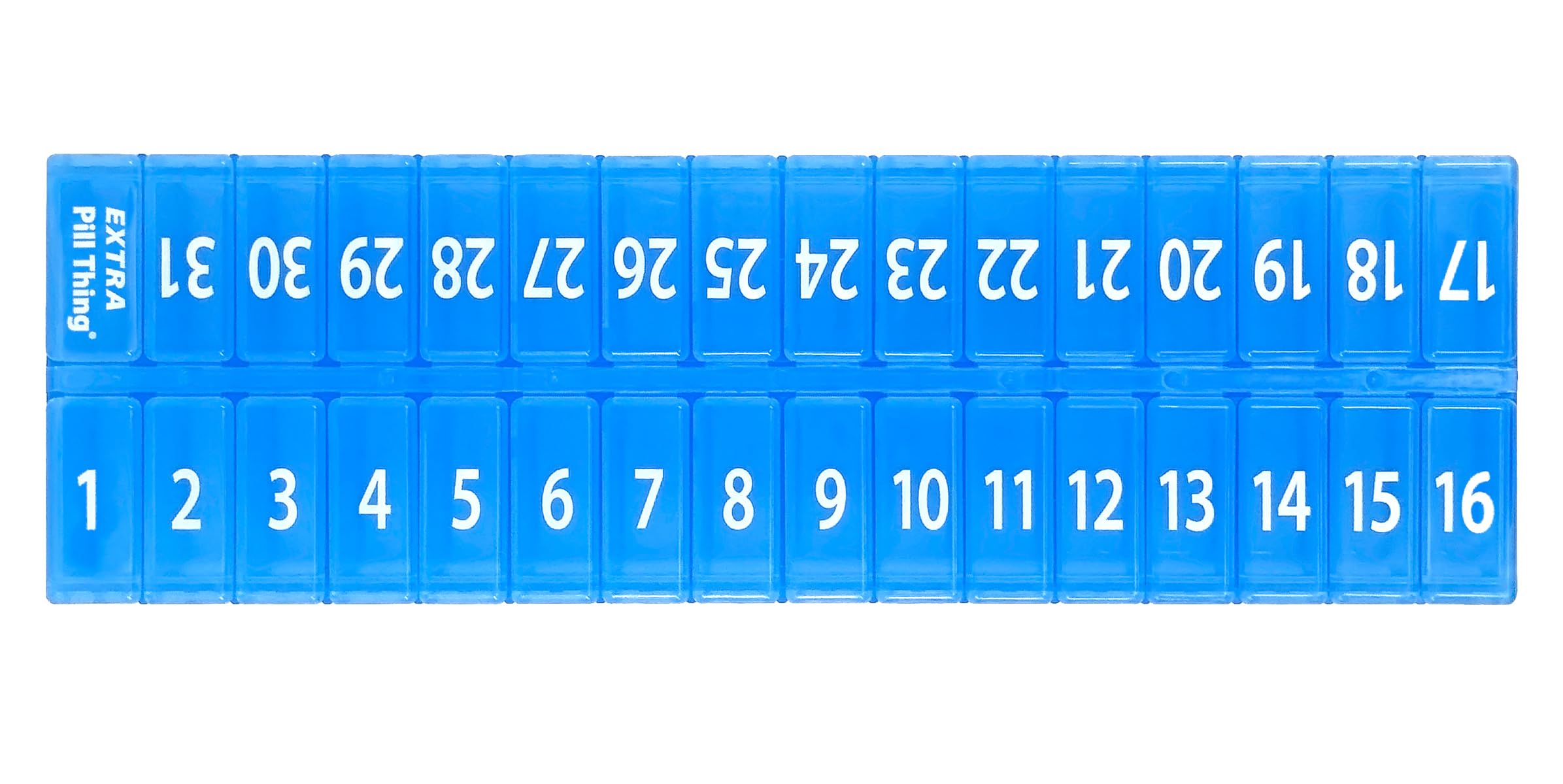 PILL THING XL fermeture sécurisée pour éviter les pertes.