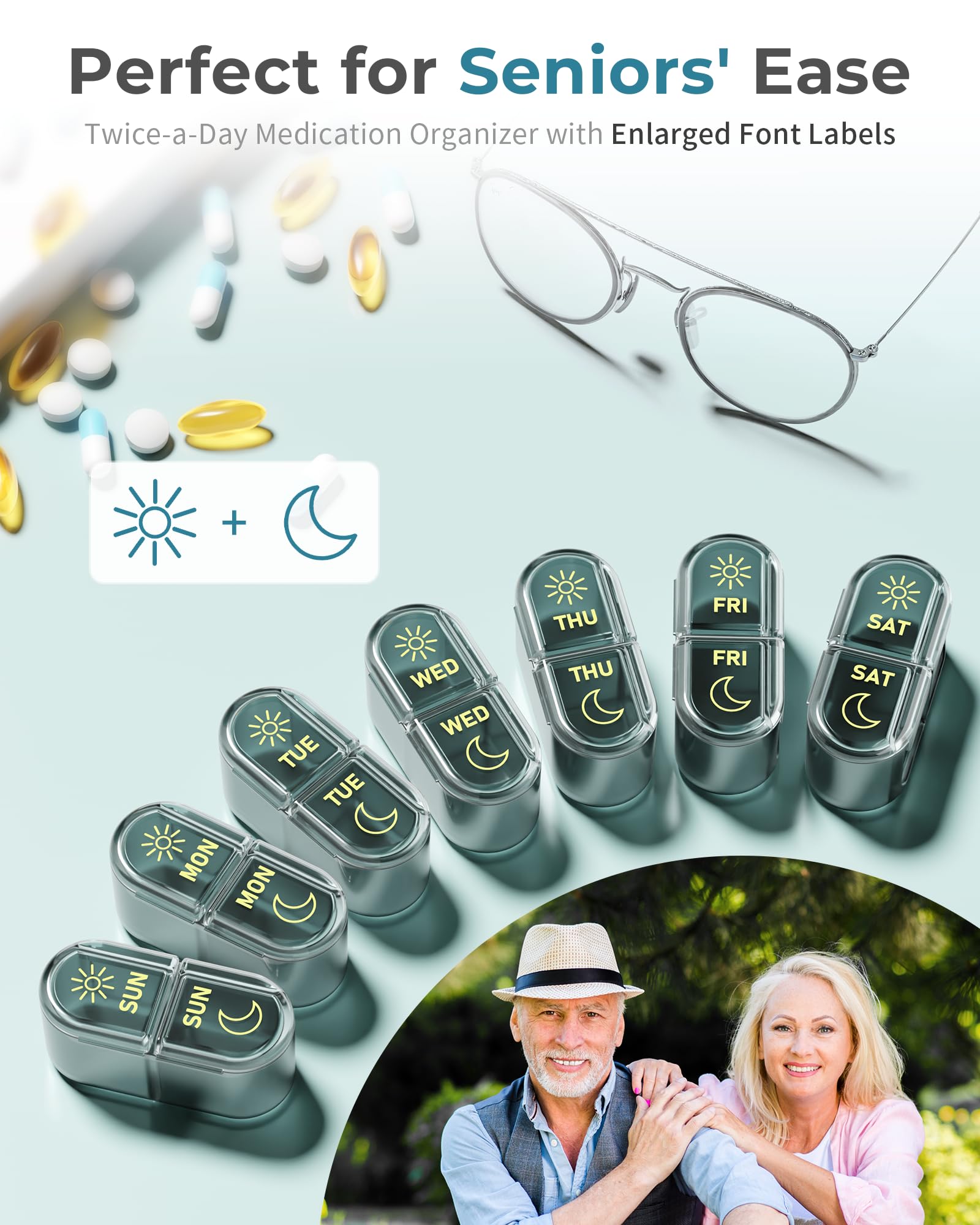Pillex Idée voyage: organisation simple pour vos médicaments.