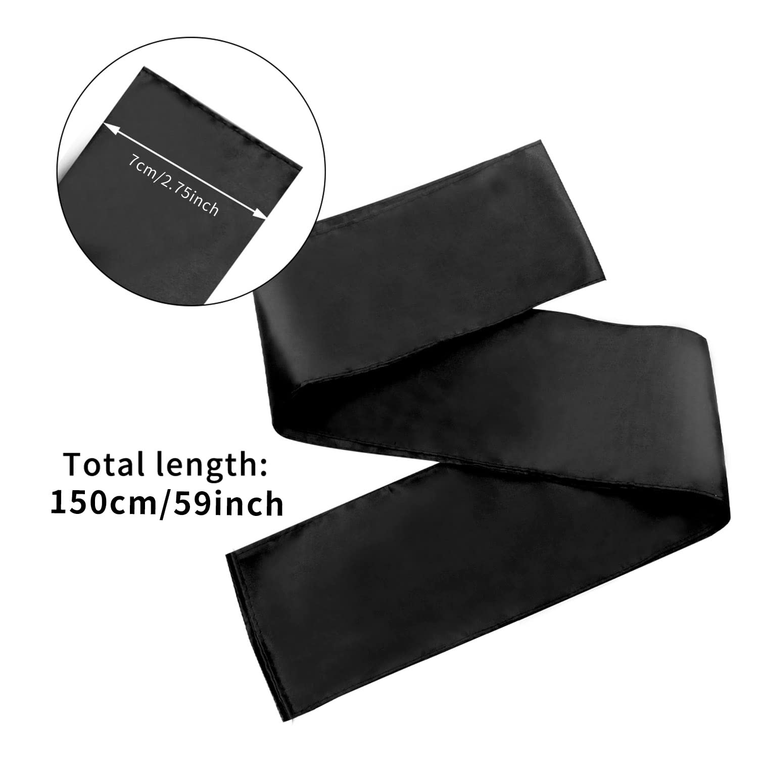 Pimoys masque yeux ajustable 157 cm, ajustement personnalisé pour tous les visages.