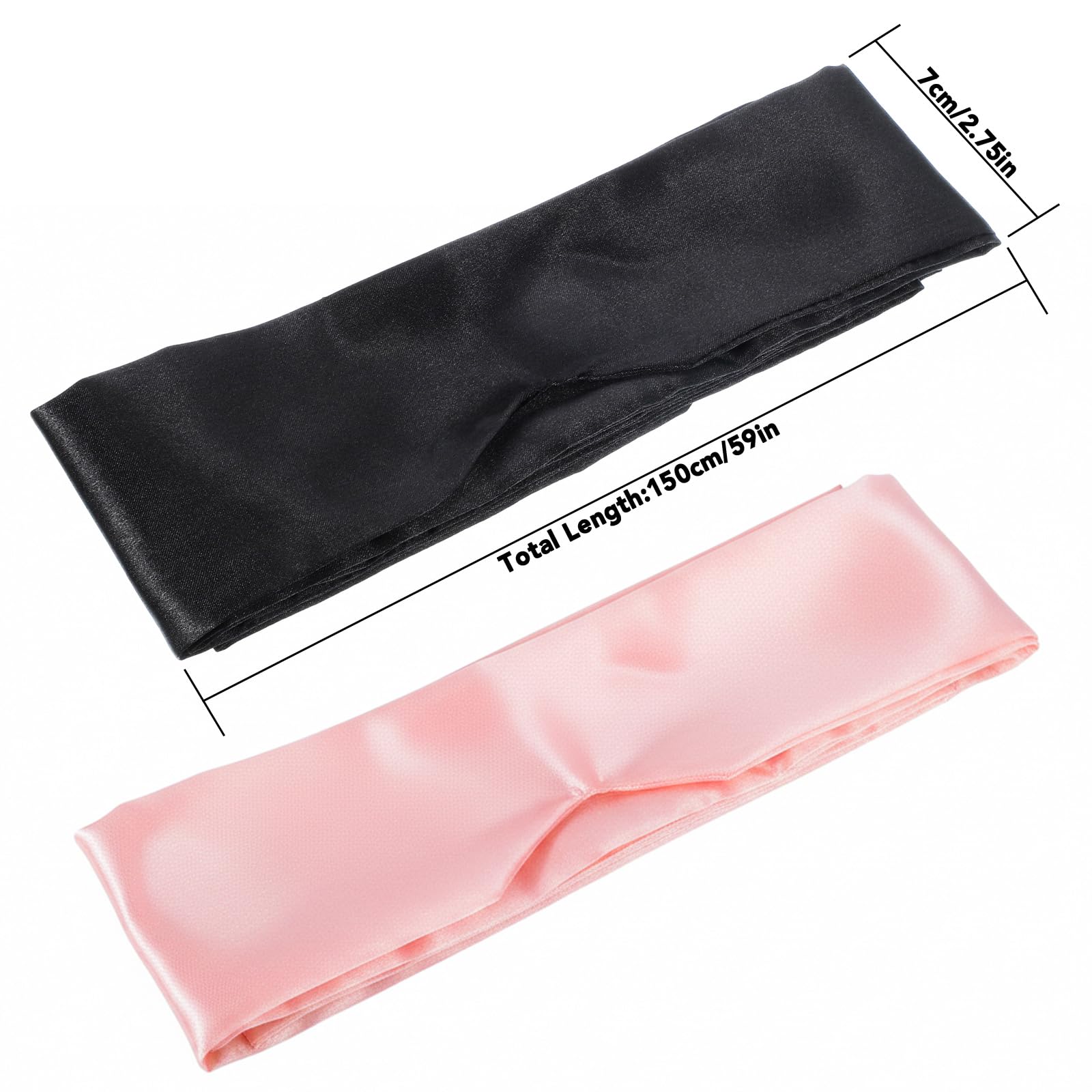 Masque Pimoys satin avec pont nez en V, ajustement confortable.