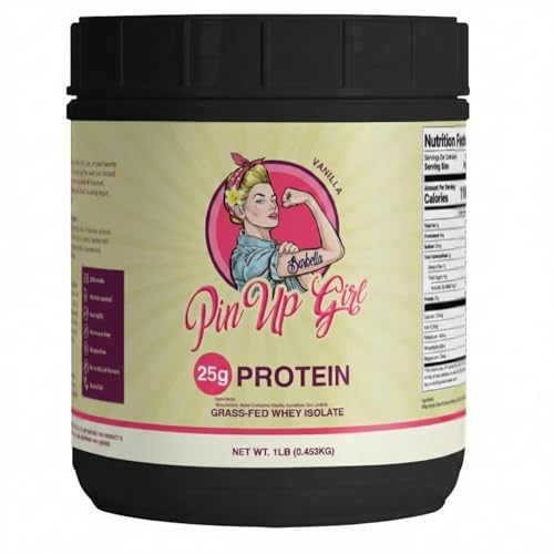 Pin Up Girl Whey Isolate Vanille — bouteille prête pour un apport protéique rapide.