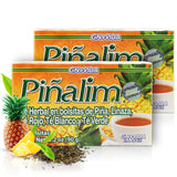 PIÑALIM GN+ VIDA Pinalim Thé: boîte de sachets prête pour une routine detox nocturne.