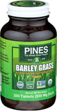 Pines Barley Grass, dosage 500 mg, facile à intégrer au petit-déjeuner
