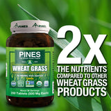 Emballage PINES bio organique, respectant les standards USDA.