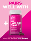 PINK Prenatal Gummies texture gélifiée facile à mâcher et agréable.