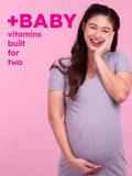 PINK Prenatal Gummies scène cuisine: intégration facile à la routine.
