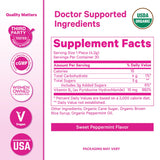 Bonbons B6 menthe Pink Stork, vitamine B6 incluse pour la digestion.