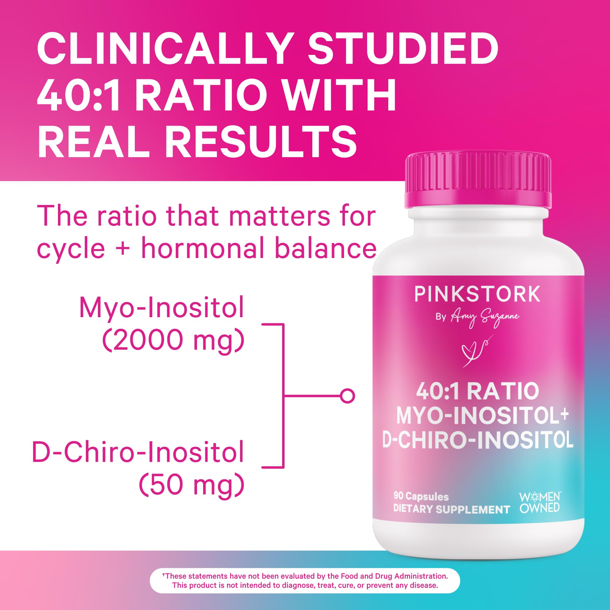 Capsules Pink Stork — pratique pour soutenir le bien-être hormonal au quotidien.