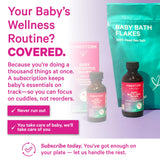 Gouttes Pink Stork Sommeil bébé magnésium, soutien digestif potentiel.