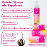 Absorption rapide de Pink Stork Magnesium Mist sur la peau.