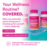 Pink Stork Omega 3 – Dosage quotidien recommandé pour deux gélules.