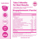 Gommes Pink Stork Premium Fertilité sans OGM respectant la routine préconception.