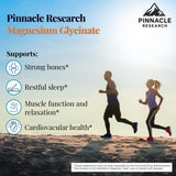 Pinnacle Research Magnésium Glycinate - Absorption élevée: efficacité digestive douce