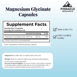 Pinnacle Research Magnésium Glycinate - Gélules: aide muscles et récupération