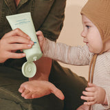 Lotion Eczéma Pipette - Peau plus confortable et hydratée après l'application.