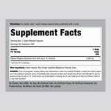 Piping Rock Pygeum, capsules 200, pratique pour une utilisation régulière.