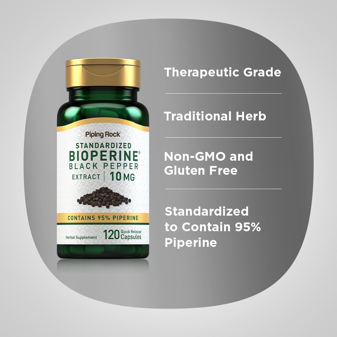 Bioperine sans gluten et sans OGM adaptée à divers régimes