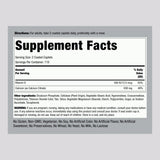 Piping Rock Calcium Citrate D3 – étiquette claire reflétant une formule végétarienne et sans gluten.