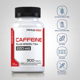 Piping Rock complexe caféine 220 mg — concentration et énergie fiables.