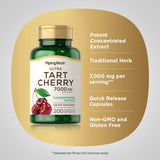 Piping Rock Tart Cherry Extrait: doseur-gelules cerise, dosage pratique.