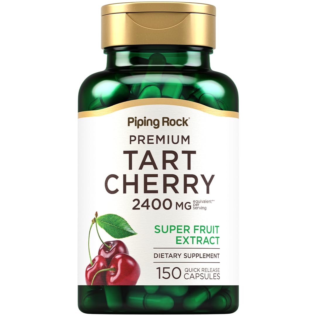 Piping Rock Extrait Cerise Griottes 2400 mg - bouteille concentrée prête à l'emploi