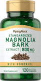 Piping Rock Extrait d’écorce de magnolia – bouteille prête à l’emploi pour votre routine.
