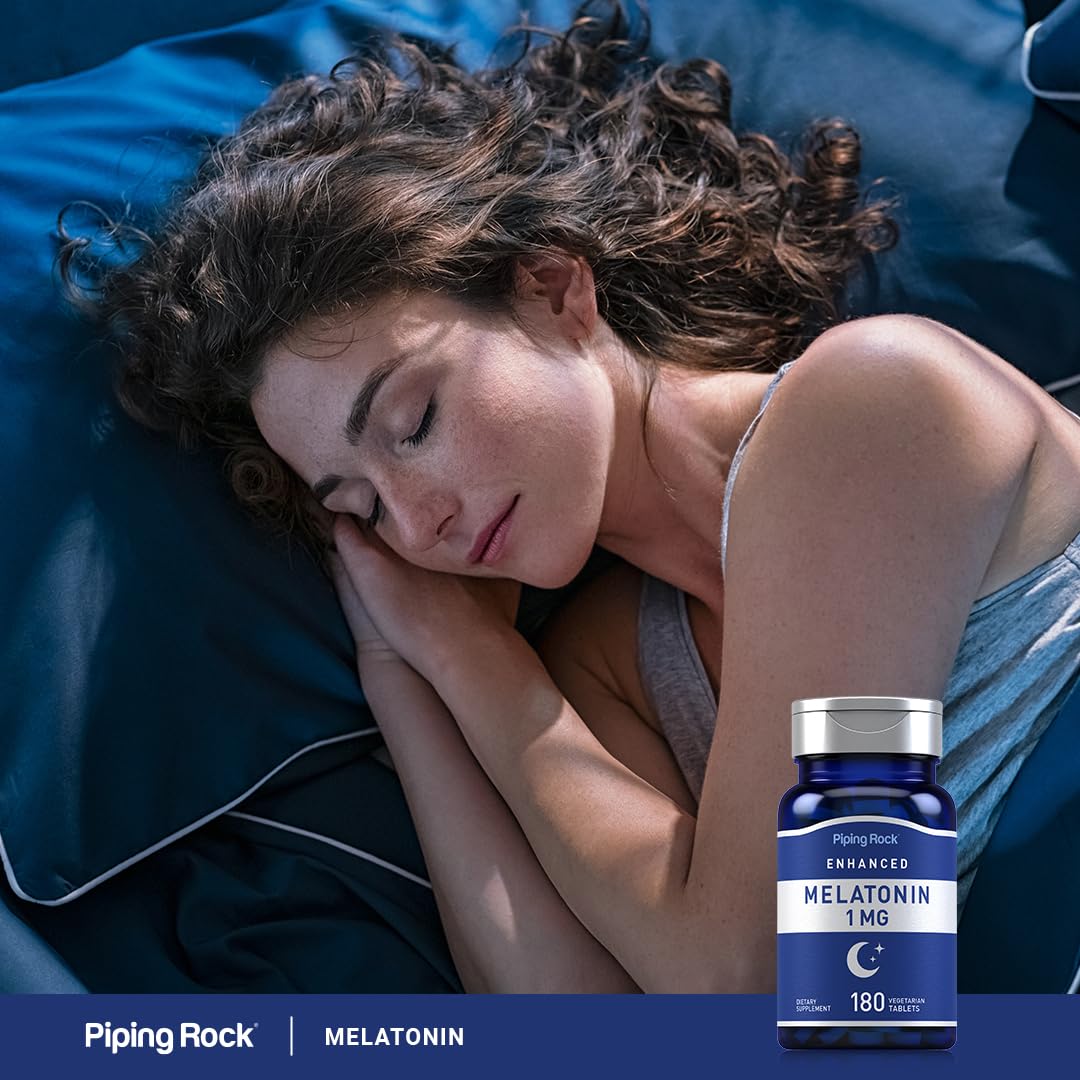 Piping Rock Mélatonine 1 mg – laboratoire testé, qualité et sécurité garanties