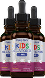 Piping Rock Mélatonine enfant gouttes baie – bouteille pratique