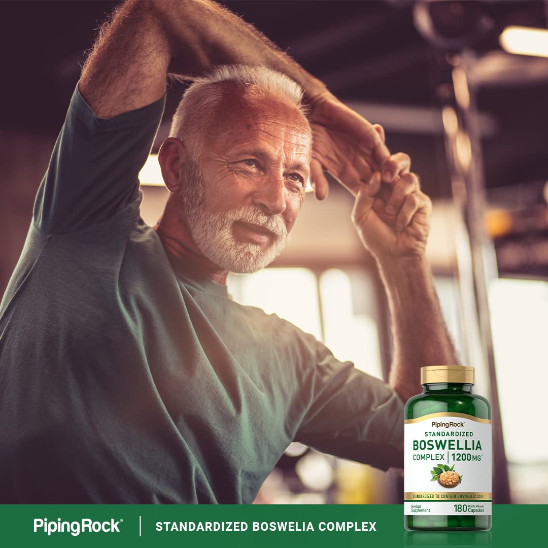 Piping Rock Boswellia Non-GMO, produit conforme aux choix naturels
