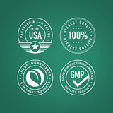 Piping Rock Spiruline capsules vegetariennes, option sans gluten.